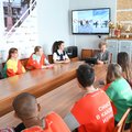 Ректор УдГУ встретилась со студентами-участниками Всемирного фестиваля молодежи
